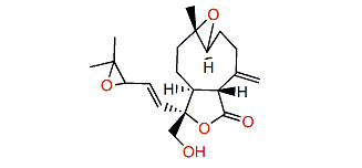 14,15-Epoxy-xeniolide H